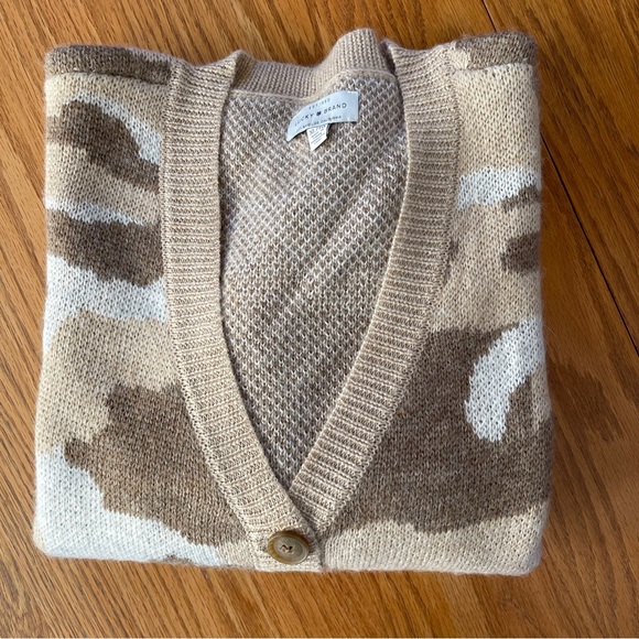 Lucky Brand Camo Cardigan Sweater XL - Picture 7 of 10